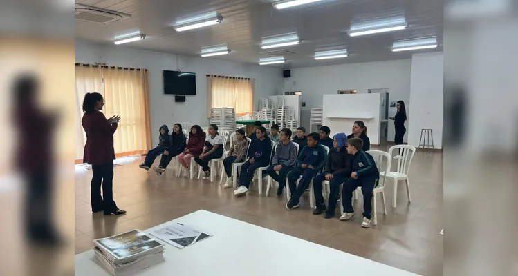 Educandos tiveram oportunos momentos de aprendizado dentro e fora da sala de aula.