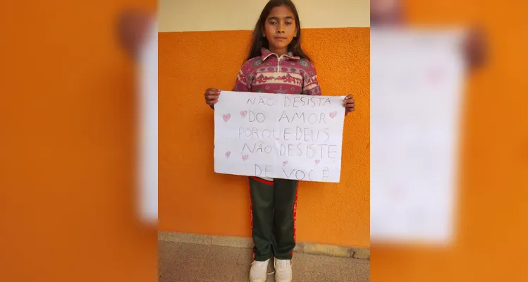 Veja os registros dos trabalhos dos alunos em sala de aula.