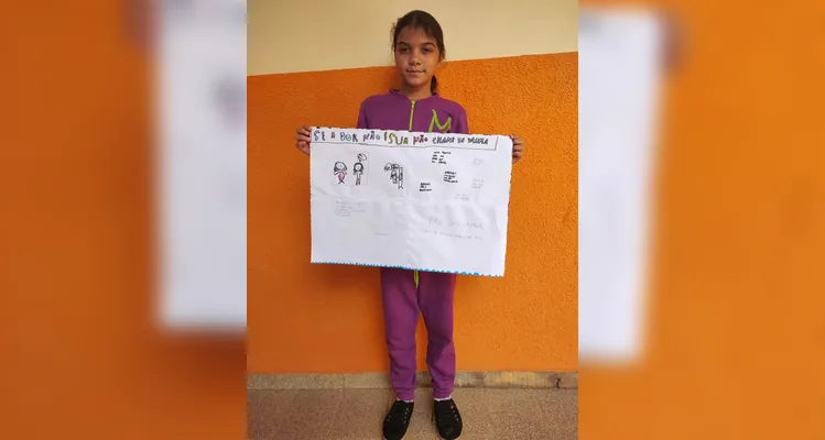 Veja os registros dos trabalhos dos alunos em sala de aula.
