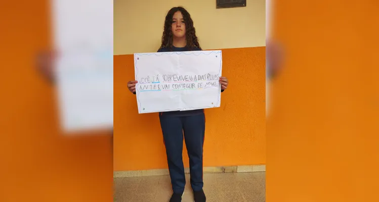 Veja os registros dos trabalhos dos alunos em sala de aula.