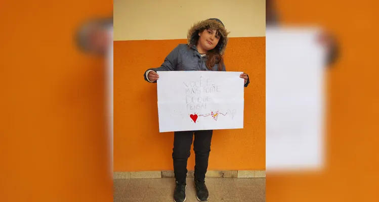 Veja os registros dos trabalhos dos alunos em sala de aula.