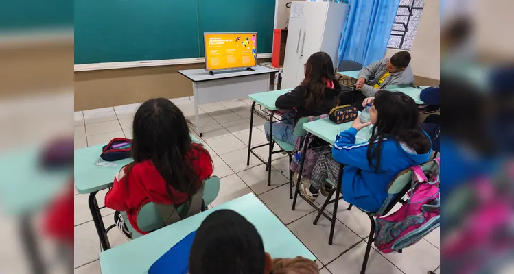 Vários momentos proporcionaram amplo aprendizado cultural na classe.