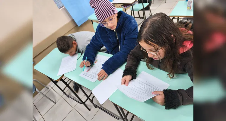Vários momentos proporcionaram amplo aprendizado cultural na classe.