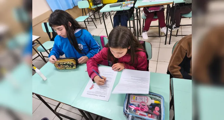 Vários momentos proporcionaram amplo aprendizado cultural na classe.