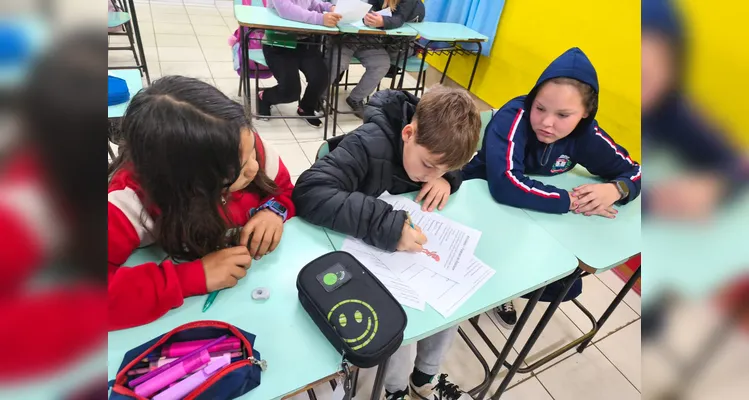Vários momentos proporcionaram amplo aprendizado cultural na classe.
