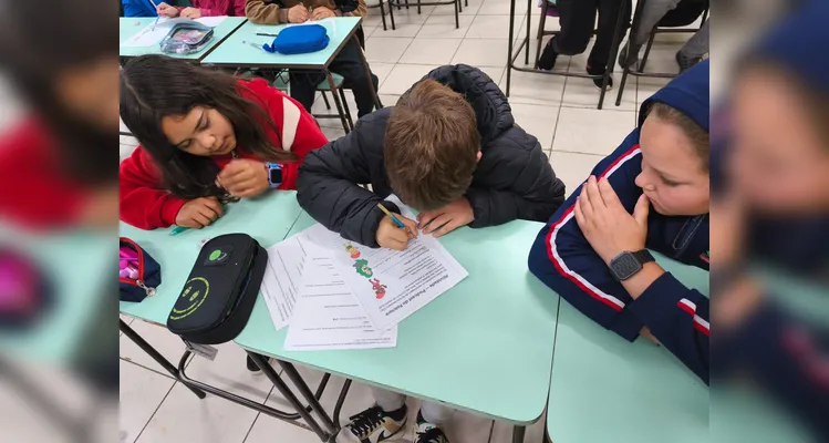 Vários momentos proporcionaram amplo aprendizado cultural na classe.