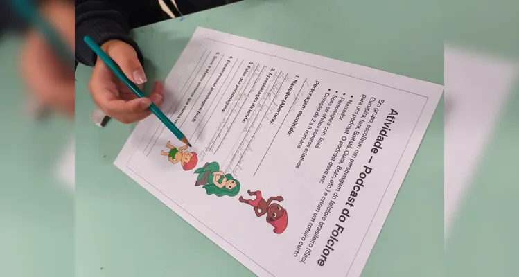 Vários momentos proporcionaram amplo aprendizado cultural na classe.