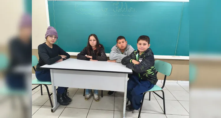 Vários momentos proporcionaram amplo aprendizado cultural na classe.