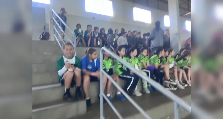 Competição movimentou comunidade escolar.