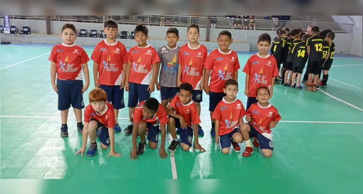 Competição movimentou comunidade escolar.