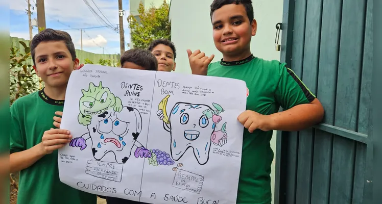 Veja como foi o trabalho dos educandos, na prática.