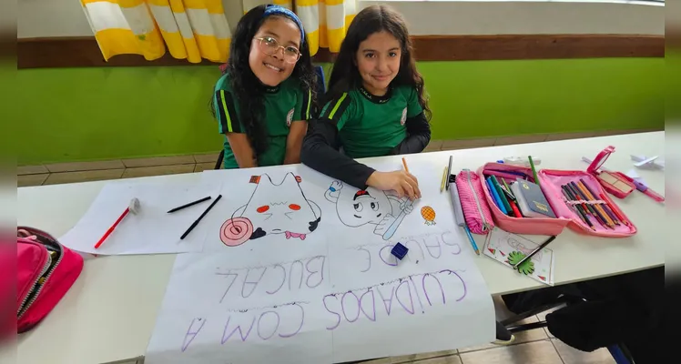 Veja como foi o trabalho dos educandos, na prática.