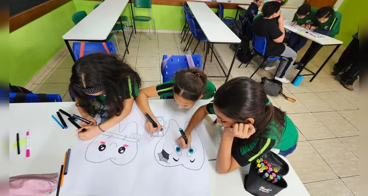 Veja como foi o trabalho dos educandos, na prática.