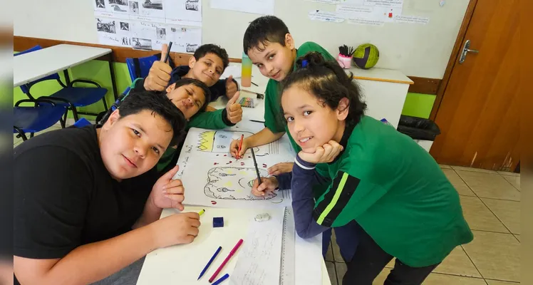 Veja como foi o trabalho dos educandos, na prática.