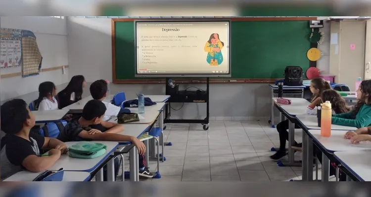 Veja momentos de ações dos alunos em sala e da conscientização do tema no ambiente externo.