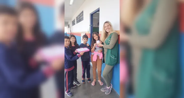 Veja momentos de ações dos alunos em sala e da conscientização do tema no ambiente externo.