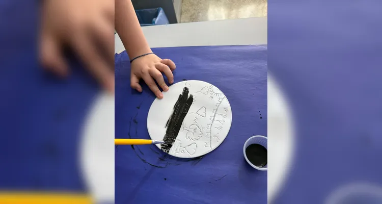 Confira como foi o trabalho dos 'artistas mirins' em sala de aula.