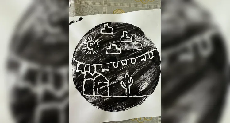 Confira como foi o trabalho dos 'artistas mirins' em sala de aula.