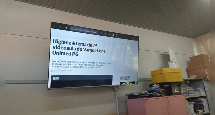 Veja como foi a união da teoria e prática por parte dos estudantes.