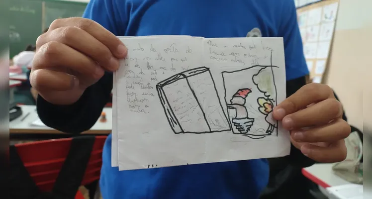 Confira o trabalho dos alunos.