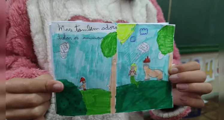 Confira o trabalho dos alunos.