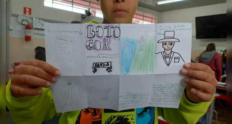Confira o trabalho dos alunos.