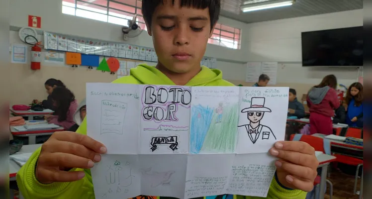 Confira o trabalho dos alunos.