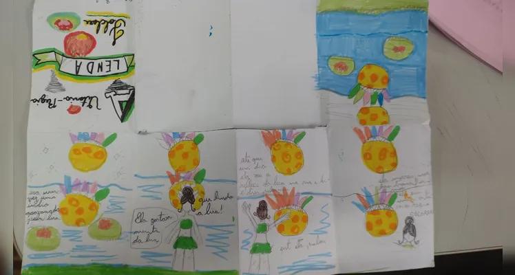 Confira o trabalho dos alunos.