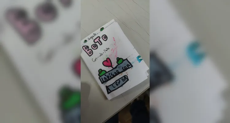 Confira o trabalho dos alunos.