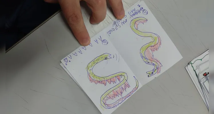 Confira o trabalho dos alunos.