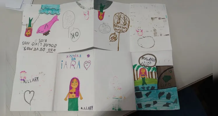 Confira o trabalho dos alunos.