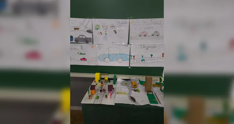 Conceitos apresentados no audiovisual foram levados às maquetes sobre o tema.