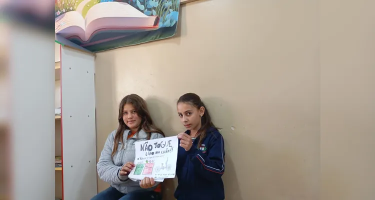 Educandos puderam assistir aos conteúdos e produzir materiais sobre o aprendizado ecológico.