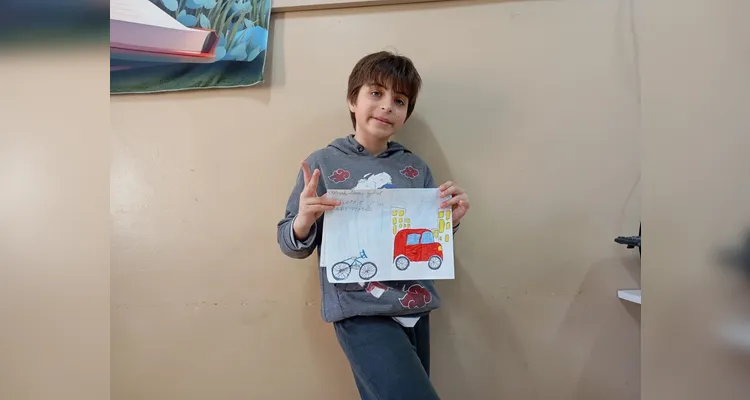 Educandos puderam assistir aos conteúdos e produzir materiais sobre o aprendizado ecológico.
