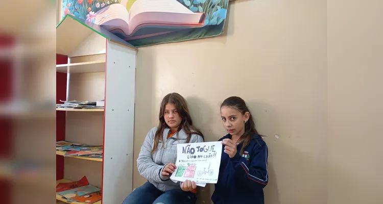 Educandos puderam assistir aos conteúdos e produzir materiais sobre o aprendizado ecológico.
