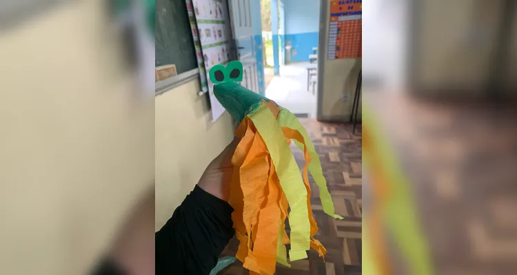 Confira os registros dos trabalhos dos estudantes.