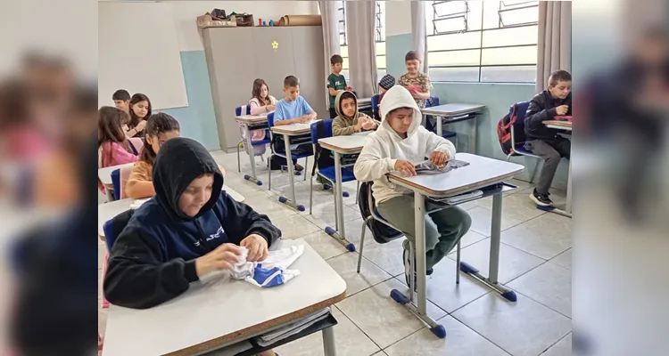 Veja os registros do amplo trabalho ambiental, dentro e fora da sala de aula.