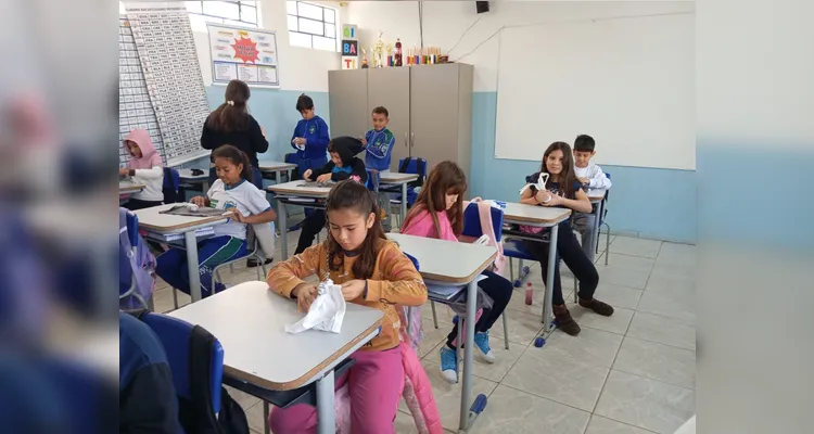 Veja os registros do amplo trabalho ambiental, dentro e fora da sala de aula.