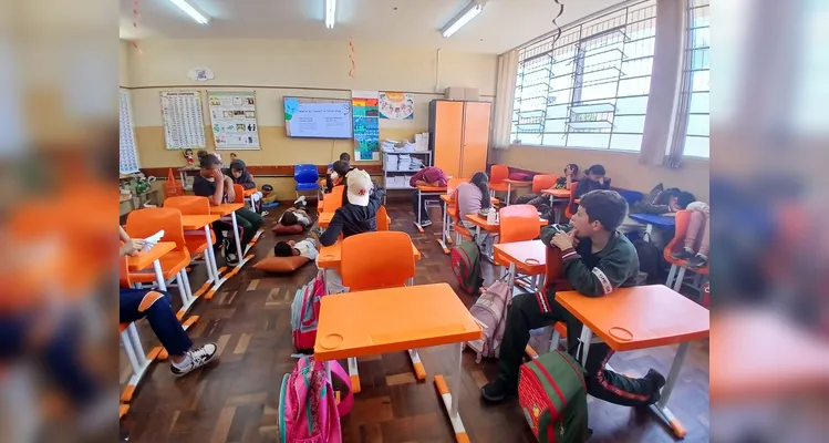 Confira mais das ações dos alunos dentro e fora da sala de aula.