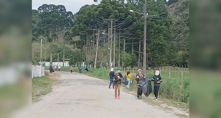 Confira mais das ações dos alunos dentro e fora da sala de aula.