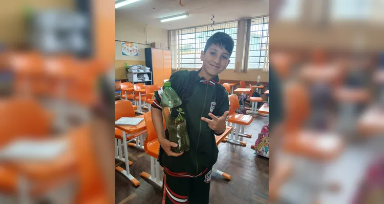 Confira mais das ações dos alunos dentro e fora da sala de aula.