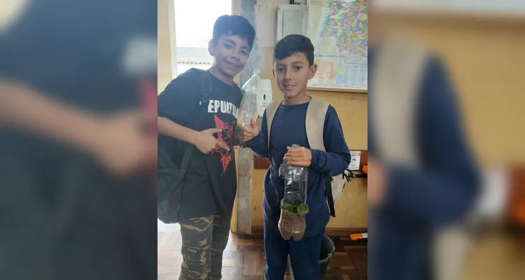 Confira mais das ações dos alunos dentro e fora da sala de aula.