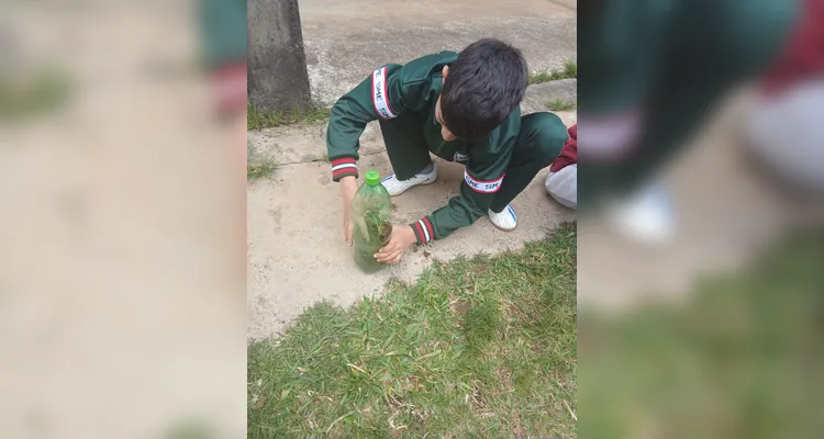 Confira mais das ações dos alunos dentro e fora da sala de aula.