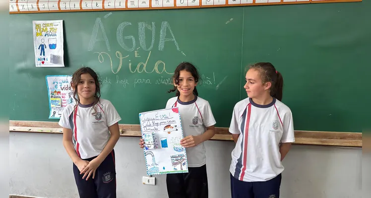 Confira como ficaram os trabalhos dos alunos.