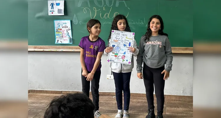 Confira como ficaram os trabalhos dos alunos.