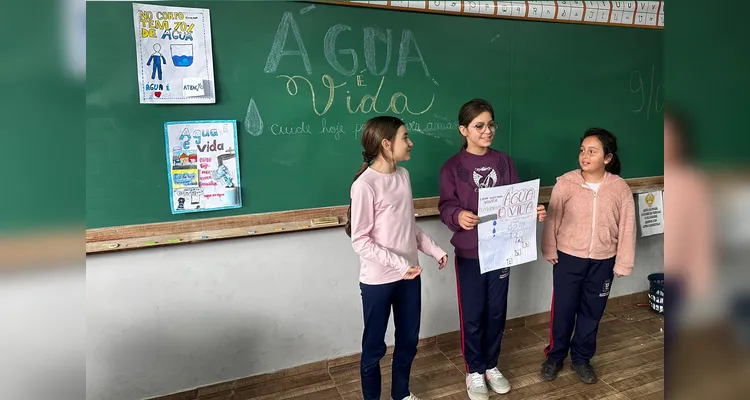 Confira como ficaram os trabalhos dos alunos.