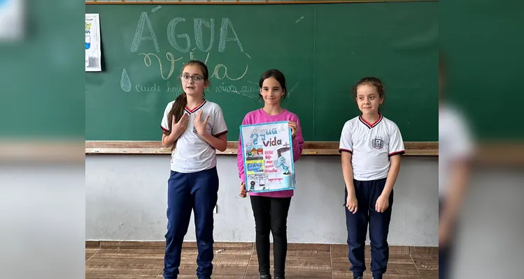 Confira como ficaram os trabalhos dos alunos.
