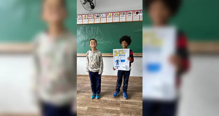 Confira como ficaram os trabalhos dos alunos.