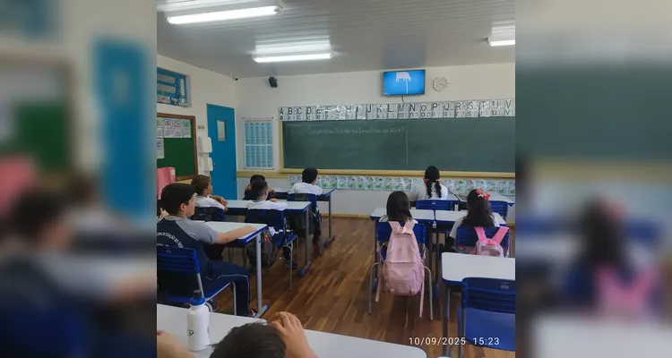 Estudantes puderam desfrutar de importantes momentos dentro e fora da sala de aula.