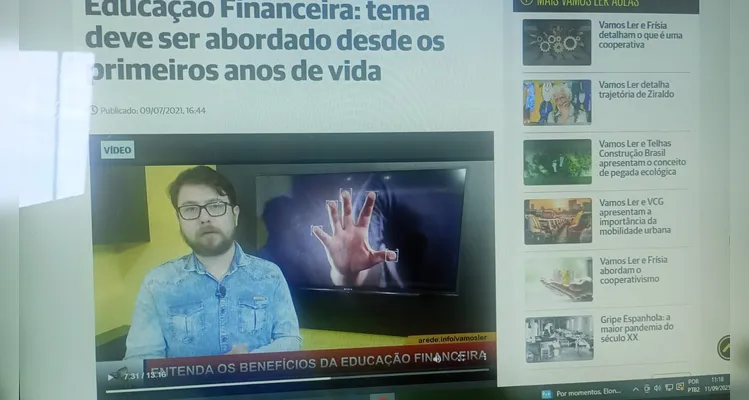 Veja os registros do diversificado e amplo trabalho em sala de aula.